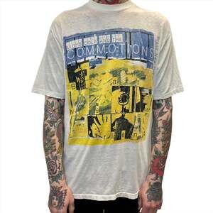 Lloyd Cole And The Commotions 1986 Tour Paper Thin Single Stitch T-Shirt Size XL